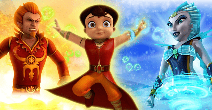 Super Bheem - Fire VS Ice Battle